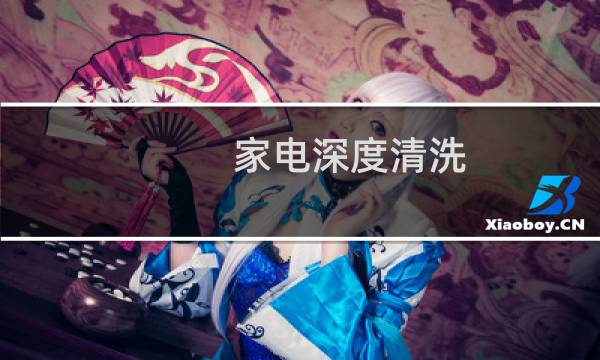 家电深度清洗 - 节能将家电清洗