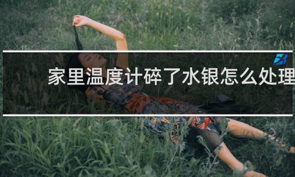 家里温度计碎了水银怎么处理 - 水银针打破至一家死亡
