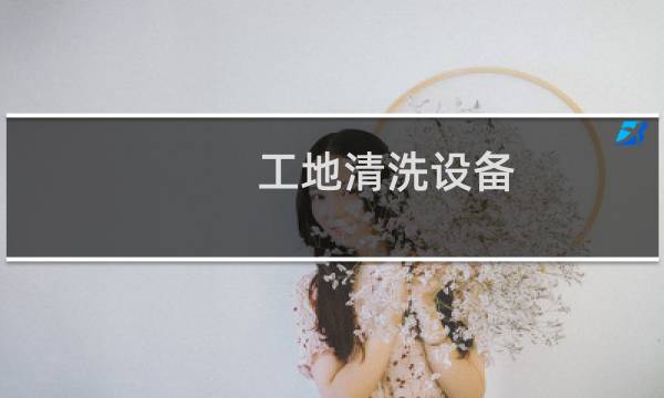 工地清洗设备 - 工地车辆冲洗机