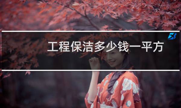 工程保洁多少钱一平方 - 工地清洁多少钱一方