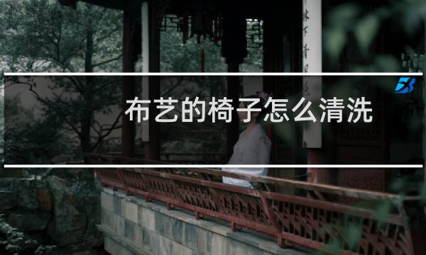 布艺的椅子怎么清洗 - 不能拆的海绵椅子怎么洗