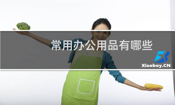 常用办公用品有哪些 - 17种常用办公用品