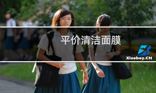 平价清洁面膜 - 便宜又好用的清洁面膜