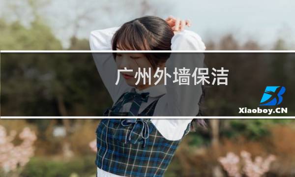 广州外墙保洁 -