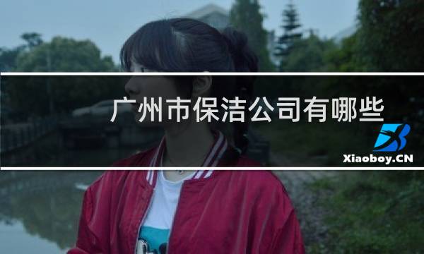 广州市保洁公司有哪些 - 广州市黄埔区保洁公司
