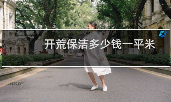 开荒保洁多少钱一平米 - 两室一厅开荒保洁多少钱
