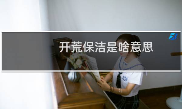 开荒保洁是啥意思 - 开荒保洁意义