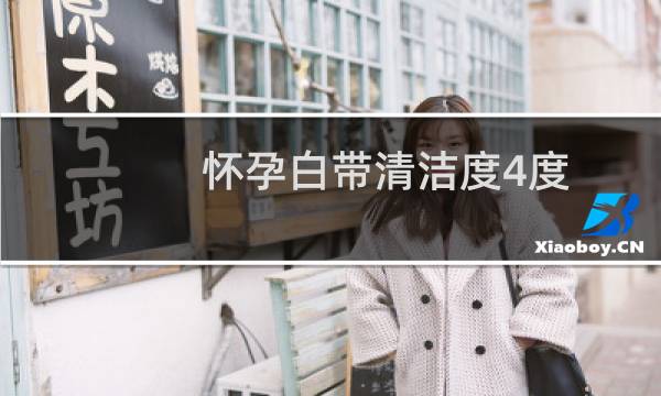怀孕白带清洁度4度 - 孕妇白带清洁度4不痒