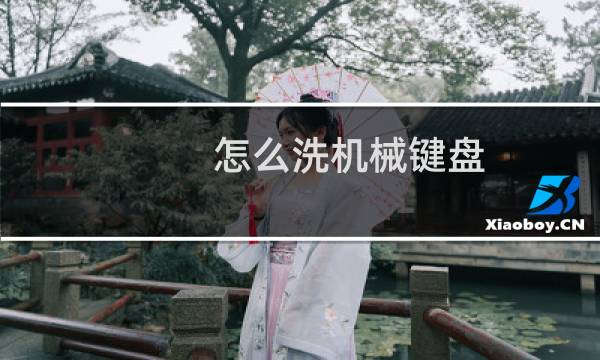 怎么洗机械键盘 - 机械键盘清洗服务