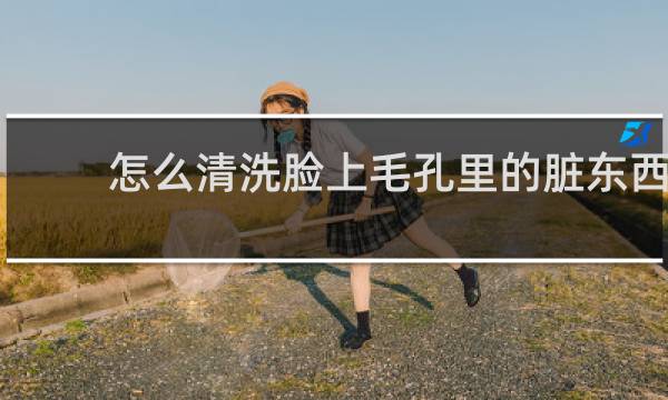 怎么清洗脸上毛孔里的脏东西 - 脸上毛孔脏如何能清洗干净