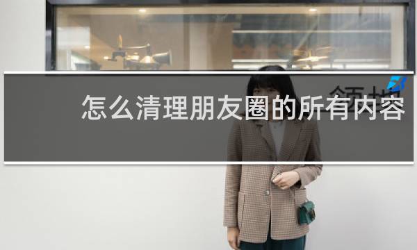 怎么清理朋友圈的所有内容 - 清空别人发布的朋友圈