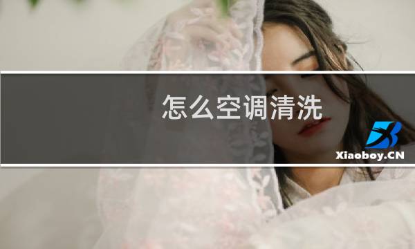 怎么空调清洗 - 极物空调怎么清洗