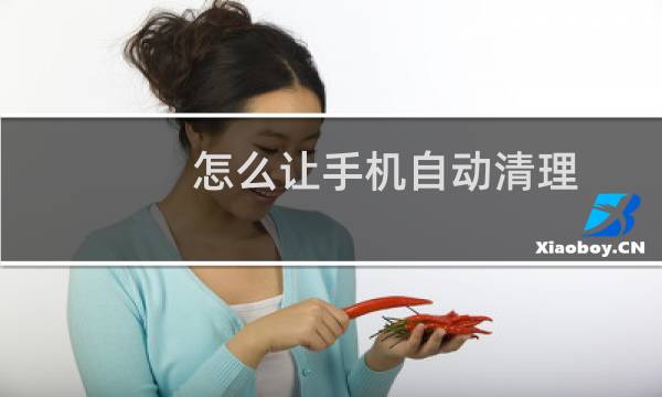 怎么让手机自动清理 - 手机怎么开启自动清理垃圾