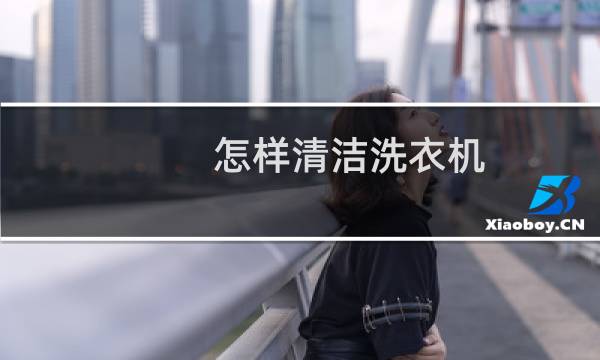 怎样清洁洗衣机 - 请问清洗洗衣机怎么洗