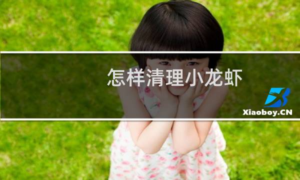 怎样清理小龙虾 - 怎样清理小龙虾最干净