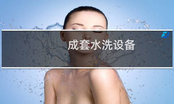 成套水洗设备 - 成套干洗设备