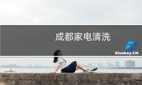 成都家电清洗 - 家电清洗为什么那么难做