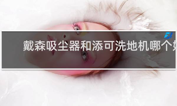 戴森吸尘器和添可洗地机哪个好 - 买戴森还是买添可洗地机