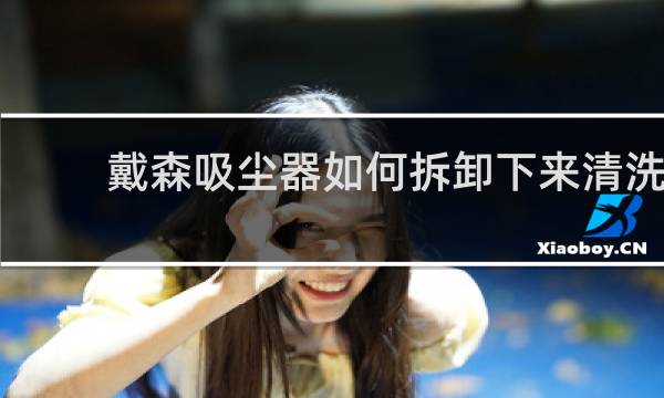 戴森吸尘器如何拆卸下来清洗 - 戴森吸尘器滚筒拆不下来