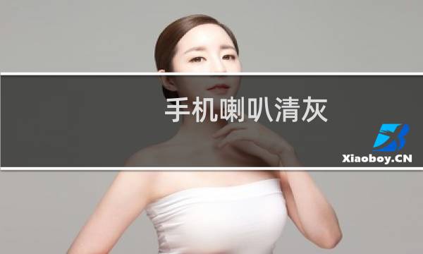 手机喇叭清灰 - 扬声器超声波清灰