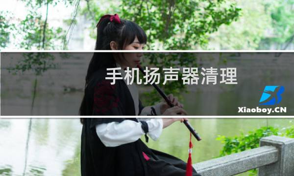 手机扬声器清理 - 清理扬声器音波30秒
