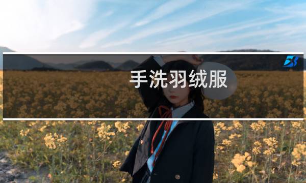手洗羽绒服 - 洗衣服只泡不搓