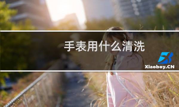 手表用什么清洗 - 手表要怎么清洗