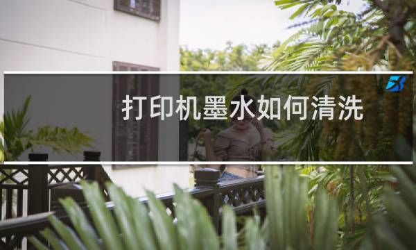 打印机墨水如何清洗 - 打印机墨水用什么洗得掉