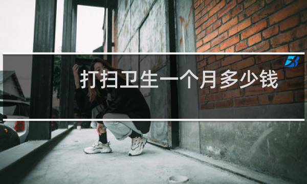 打扫卫生一个月多少钱 - 工地搞卫生多少钱一天
