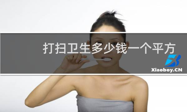 打扫卫生多少钱一个平方 - 60平米打扫卫生多少钱