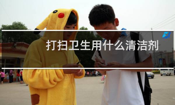 打扫卫生用什么清洁剂 - 大扫除用什么清洁剂好