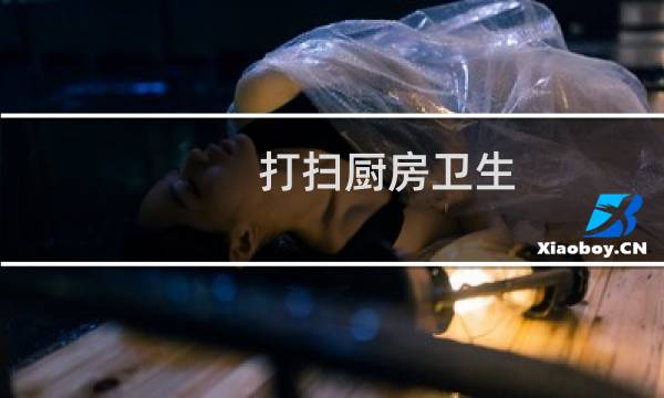 打扫厨房卫生 - 打扫厨房的过程作文