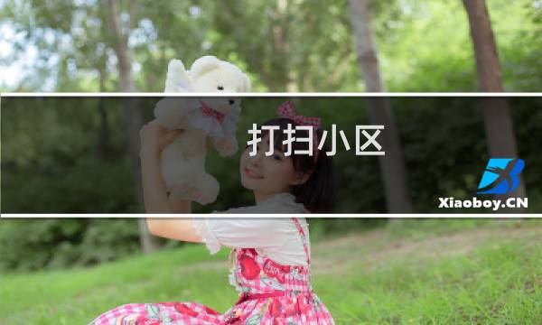 打扫小区 - 帮小区打扫卫生的过程