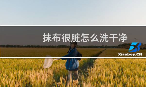 抹布很脏怎么洗干净 - 如何把脏抹布洗干净