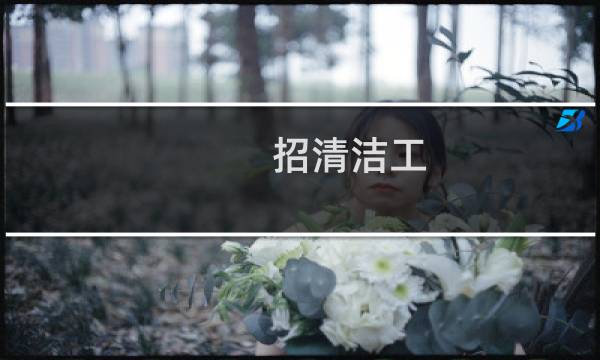 招清洁工 - 工厂清洁工招聘信息