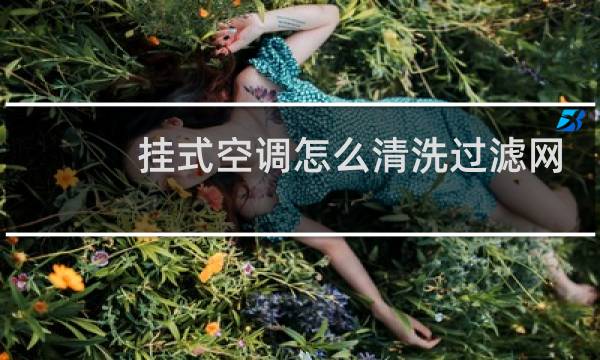 挂式空调怎么清洗过滤网 - 壁挂空调清洗方法图解