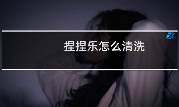 捏捏乐怎么清洗 - 捏捏乐团子脏了怎么办