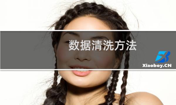 数据清洗方法 - 数据清洗