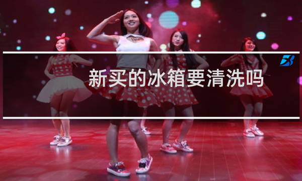 新买的冰箱要清洗吗 - 新冰箱使用前需要清洗吗