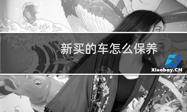 新买的车怎么保养 - 刚买的车在哪里保养