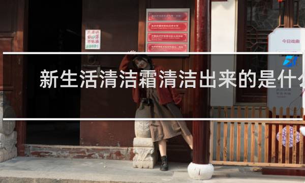 新生活清洁霜清洁出来的是什么 - 新生活清洁霜真的有用吗