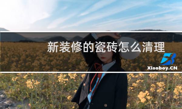 新装修的瓷砖怎么清理 - 新装修地板砖首次清理