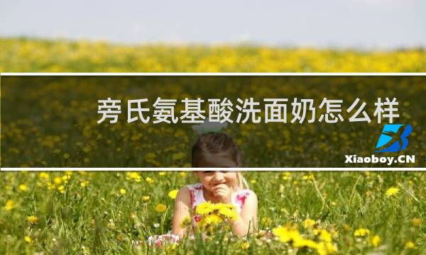 旁氏氨基酸洗面奶怎么样 - 旁氏氨基酸洁面泡泡好吗