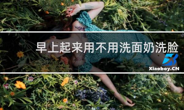 早上起来用不用洗面奶洗脸 - 早晨到底要不要用洗面奶洗脸