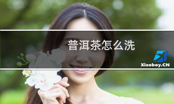普洱茶怎么洗 - 普洱茶茶渍怎么洗