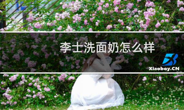 李士洗面奶怎么样 - 李医生这个牌子靠谱吗