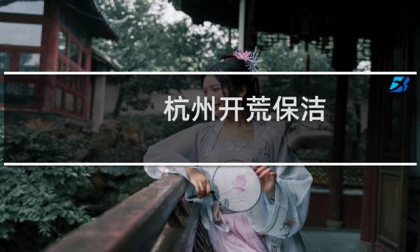 杭州开荒保洁 - 杭州新居开荒保洁