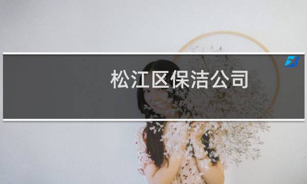 松江区保洁公司 - 松江保洁服务
