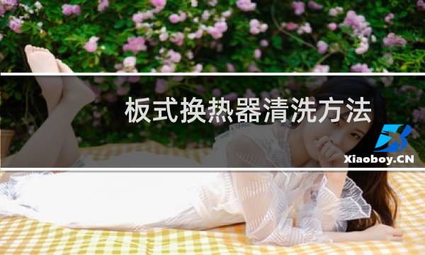 板式换热器清洗方法 - 清洗板式换热器需要什么工具