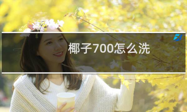 椰子700怎么洗 - 椰子700v3怎么清洗